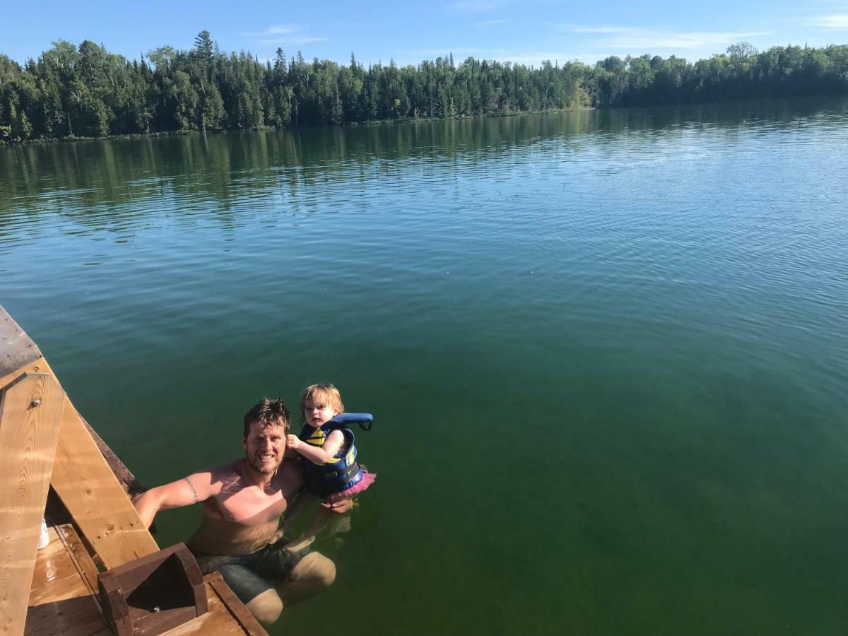 Lakefront Hope Lodge Miller Lake Luaran gambar