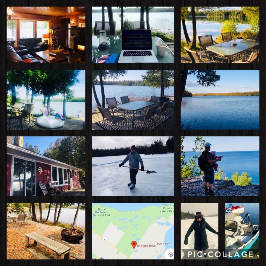 Lakefront Hope Lodge Miller Lake Luaran gambar